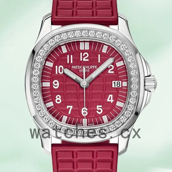 Patek Philippe Aquanaut 32mm Ladies 5067A-027 Silver-tone Rubber Band