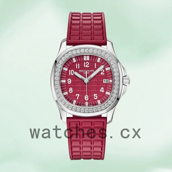 Patek Philippe Aquanaut 32mm Ladies 5067A-027 Silver-tone Rubber Band - Image 2