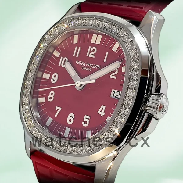 Patek Philippe Aquanaut 32mm Ladies 5067A-027 Silver-tone Rubber Band - Image 3