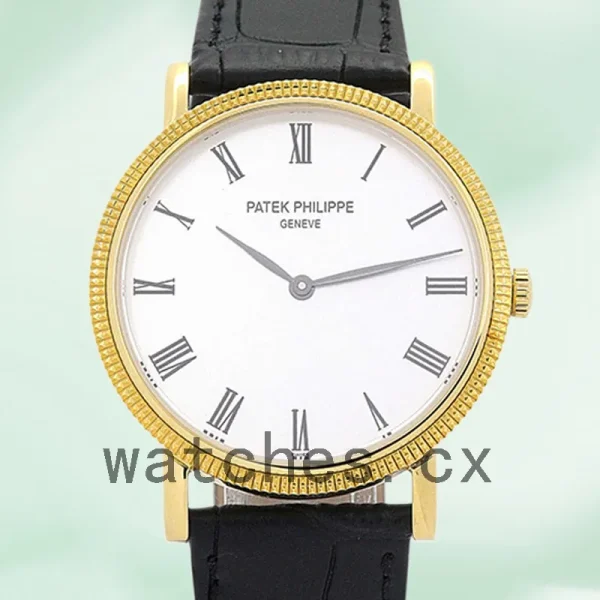 Patek Philippe Calatrava Men's 36mm 5120J-001 Gold-tone