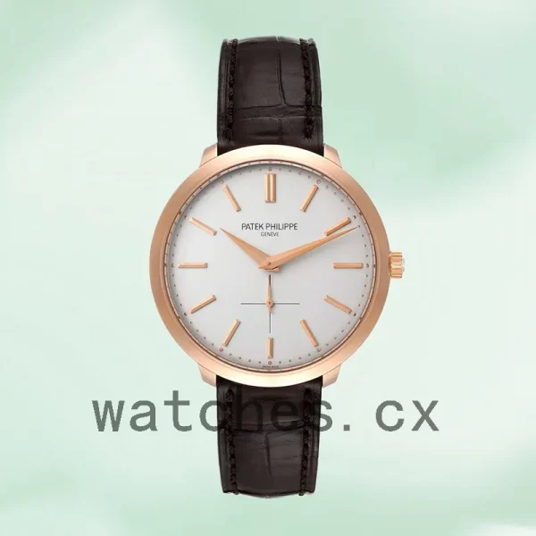 Patek Philippe Calatrava 43mm 5123R-001 Men's Rose Gold-tone White Dial - Image 2