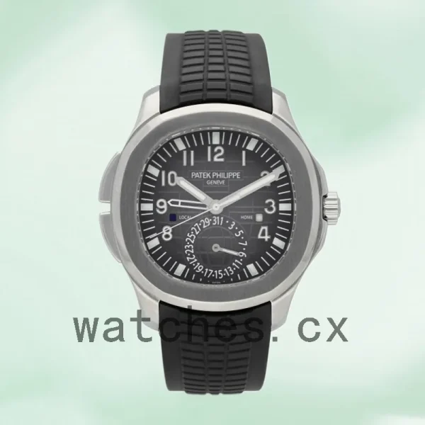 Patek Philippe Aquanaut Men's 5164A-001 40mm/42mm Silver-tone Grey Dial - Image 2