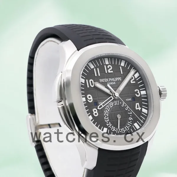 Patek Philippe Aquanaut Men's 5164A-001 40mm/42mm Silver-tone Grey Dial - Image 3