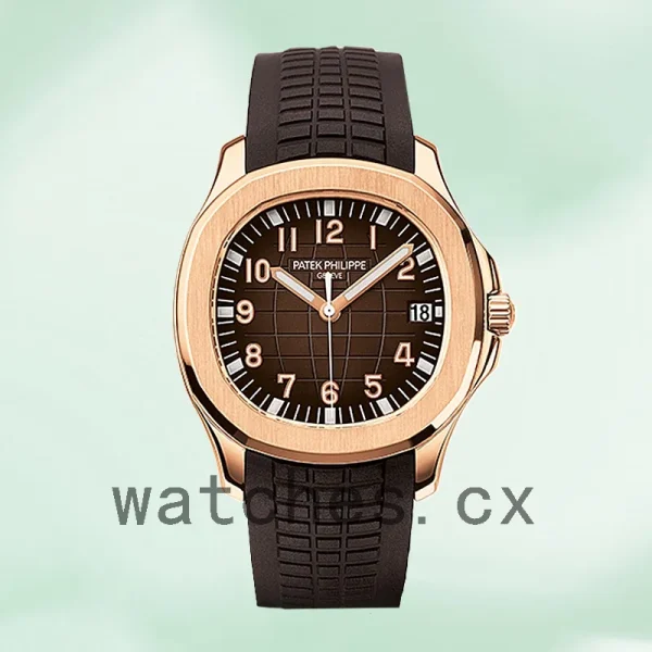 Patek Philippe Aquanaut 5167R-001 Men's 40mm Automatic Rubber Band - Image 2