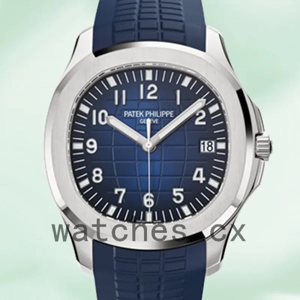 Patek Philippe Aquanaut Men's 5168G-001 40mm Rubber Band