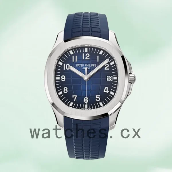 Patek Philippe Aquanaut Men's 5168G-001 40mm Rubber Band - Image 2