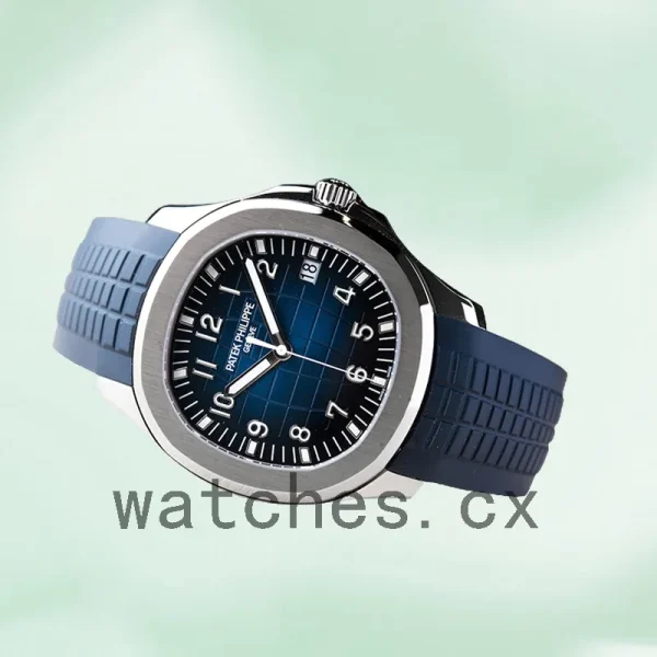 Patek Philippe Aquanaut Men's 5168G-001 40mm Rubber Band - Image 3