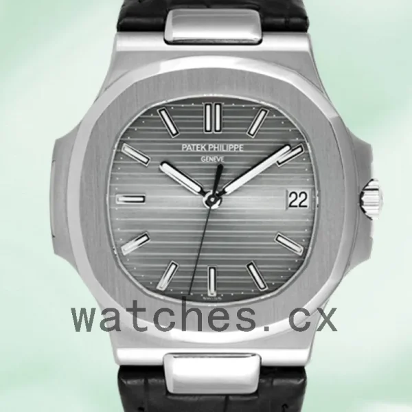 Patek Philippe Nautilus 5711G-001 Men's 40mm Silver-tone