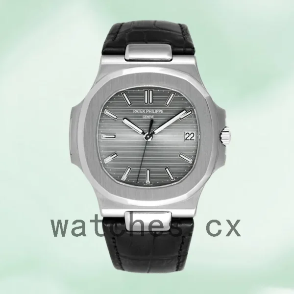 Patek Philippe Nautilus 5711G-001 Men's 40mm Silver-tone - Image 2