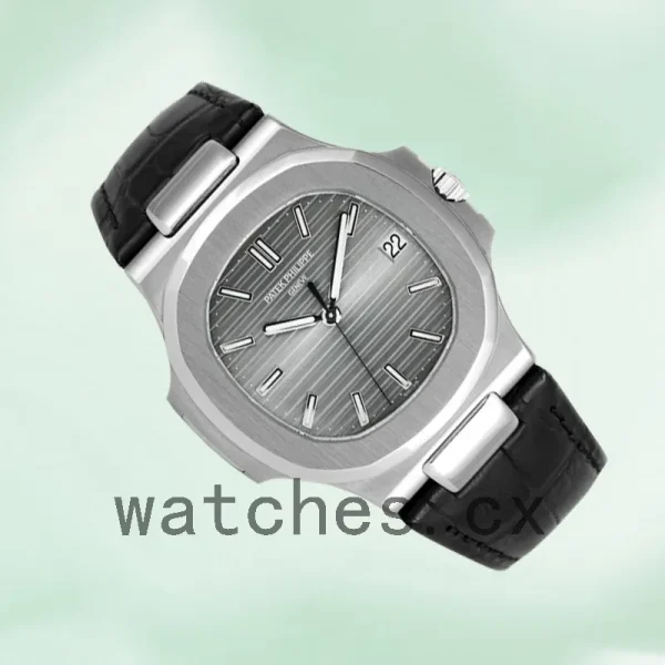 Patek Philippe Nautilus 5711G-001 Men's 40mm Silver-tone - Image 3
