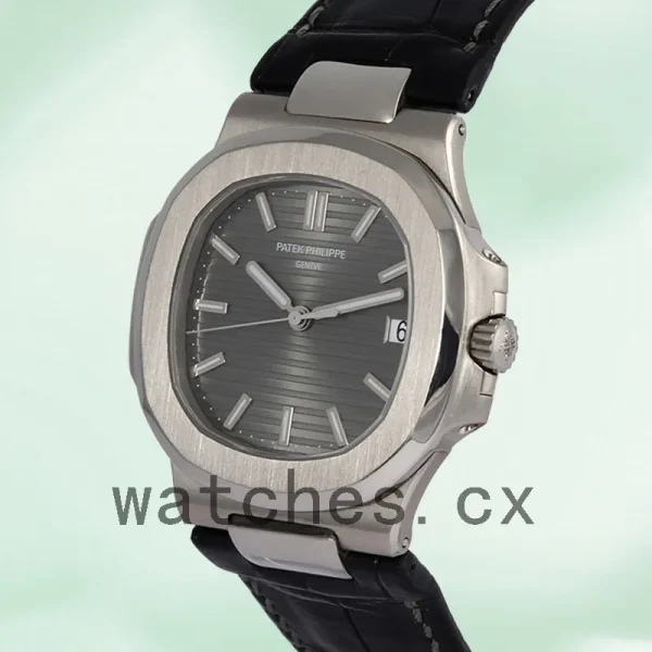 Patek Philippe Nautilus 5711G-001 Men's 40mm Silver-tone - Image 4