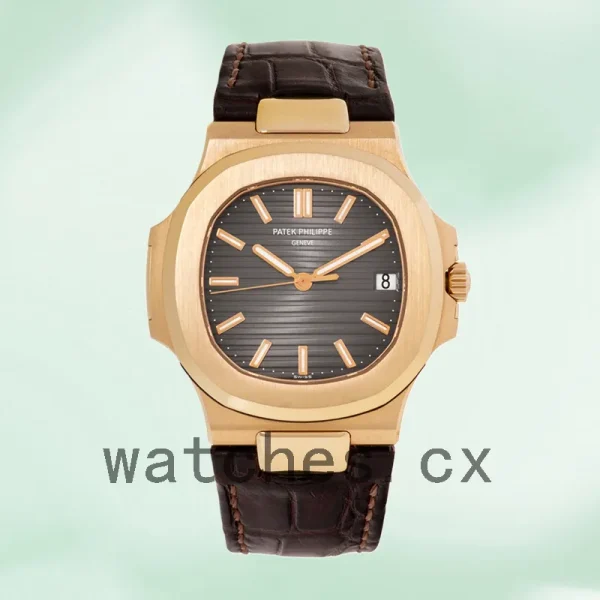 Patek Philippe Nautilus 5711R-001 40mm Men's Automatic Grey Dial - Image 2