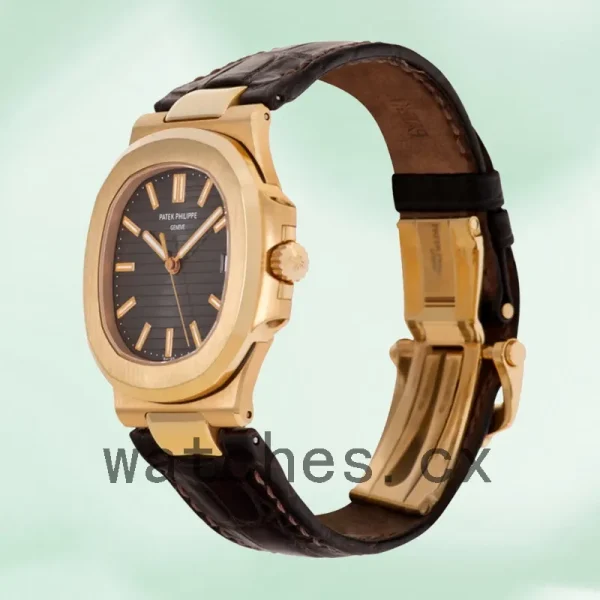 Patek Philippe Nautilus 5711R-001 40mm Men's Automatic Grey Dial - Image 3
