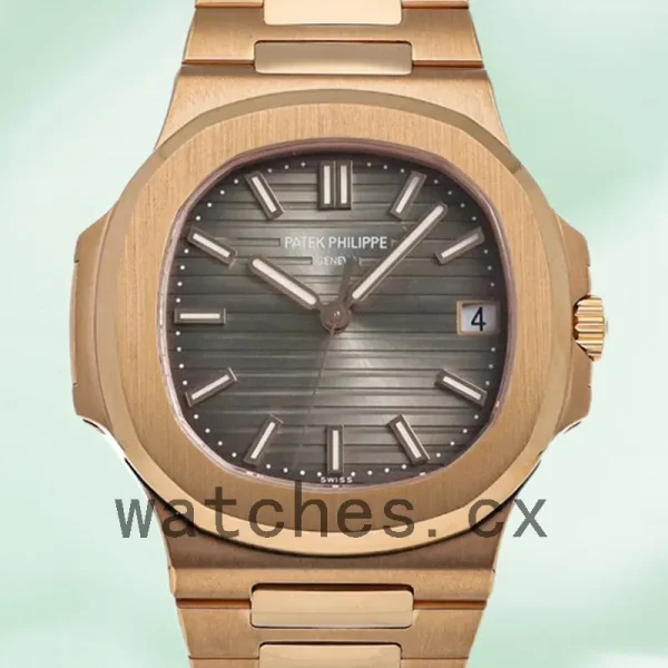 Patek Philippe Nautilus Men's 40mm 5711R-001 Grey Dial Automatic