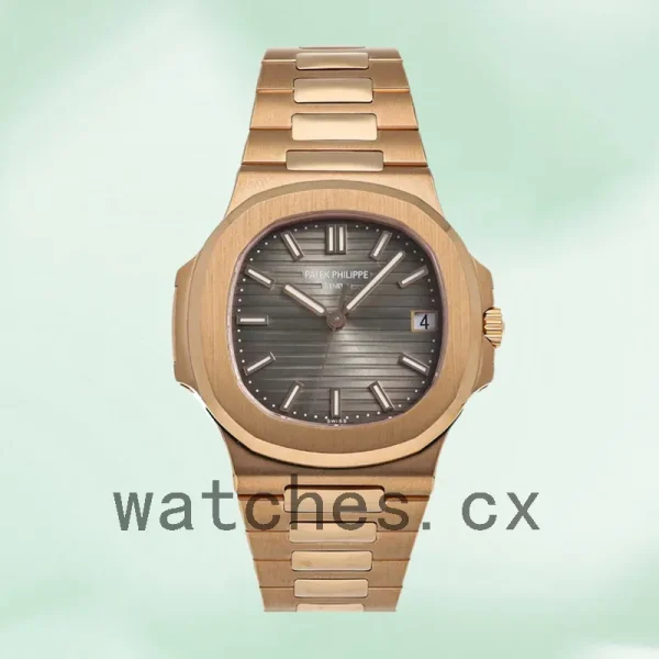 Patek Philippe Nautilus Men's 40mm 5711R-001 Grey Dial Automatic - Image 2