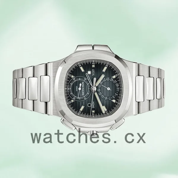 Patek Philippe Nautilus 5990/1A-011 42mm Men's Blue Dial - Image 3
