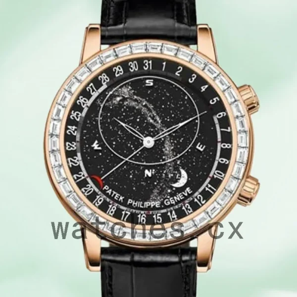 Patek Philippe Grand Complications 44mm Men's 6102R/001 Black Dial