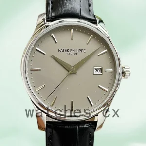 Patek Philippe Calatrava 40mm 5227G-001-1 Men's Automatic Leather Strap