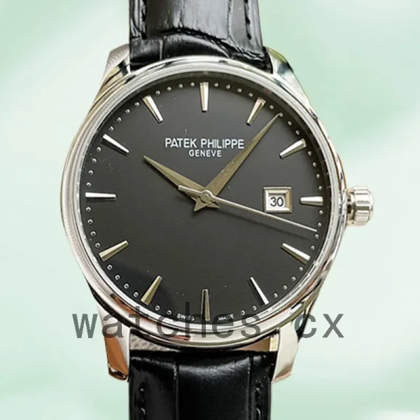 Patek Philippe Calatrava 5227G-010 40mm Men's Black Dial