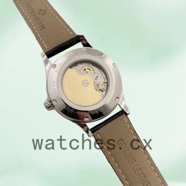 Patek Philippe Calatrava 5296G 40mm Men's White Dial - Image 4