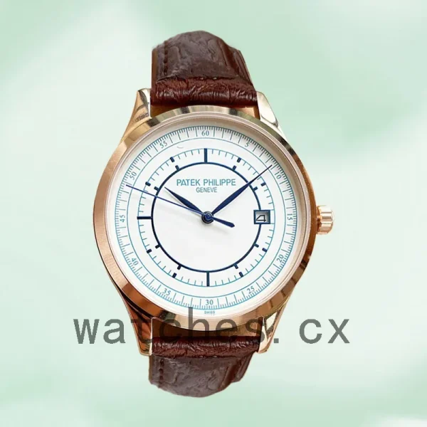 Patek Philippe Calatrava 5296R-001 40mm Men's Rose Gold-tone/Gold-tone Automatic - Image 2