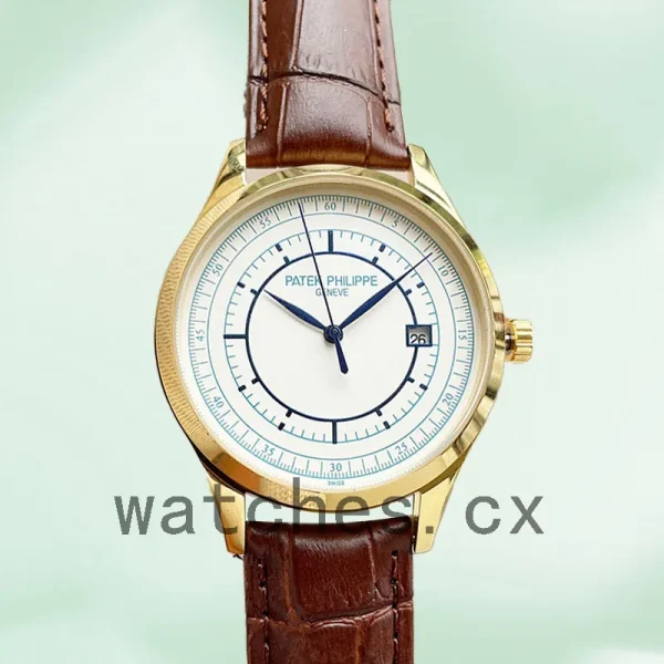 Patek Philippe Calatrava 5296R-001 40mm Men's Rose Gold-tone/Gold-tone Automatic - Image 3