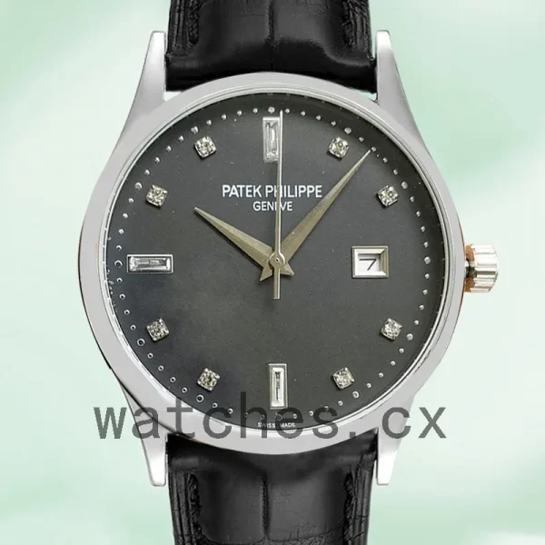 Patek Philippe Calatrava 5297G-001 40mm Men's Silver-tone
