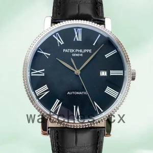 Patek Philippe Calatrava 40mm Men's CalatravaBKRL004 Silver-tone