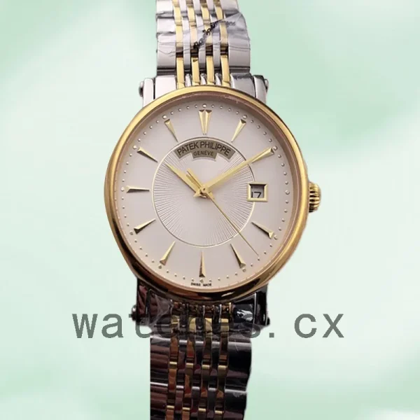 Patek Philippe Calatrava 40mm CalatravaWSB012 Men's Bracelet White Dial - Image 4