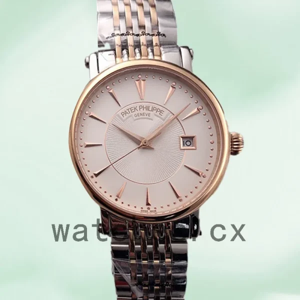 Patek Philippe Calatrava 40mm CalatravaWSB012 Men's Bracelet White Dial - Image 5