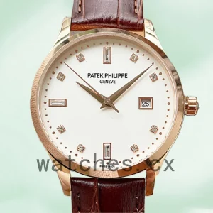 Patek Philippe Calatrava 40mm CalatravaWSL002 Men's Automatic Rose Gold-tone