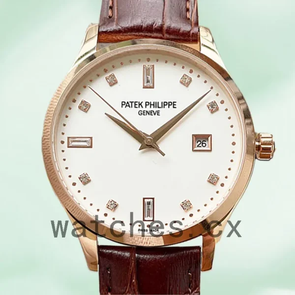 Patek Philippe Calatrava 40mm CalatravaWSL002 Men's Automatic Rose Gold-tone