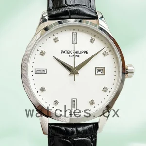 Patek Philippe Calatrava CalatravaWSL003 Men's 40mm White Dial