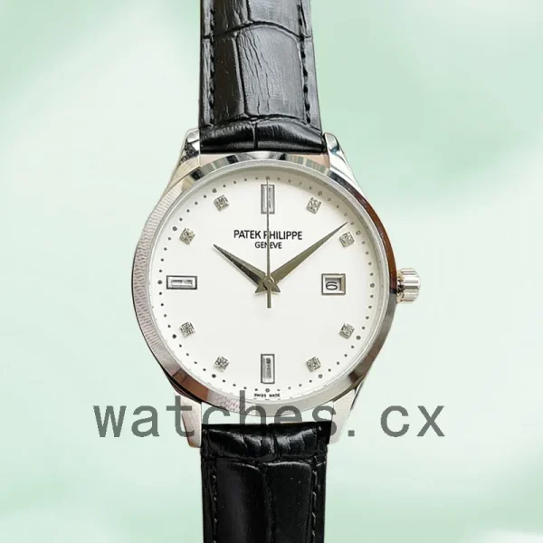 Patek Philippe Calatrava CalatravaWSL003 Men's 40mm White Dial - Image 2