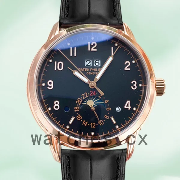 Patek Philippe Grand Complications Men's GrandBKAL019 40mm Black Dial