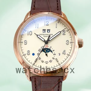 Patek Philippe Grand Complications Men's GrandWAL018 40mm Leather Strap