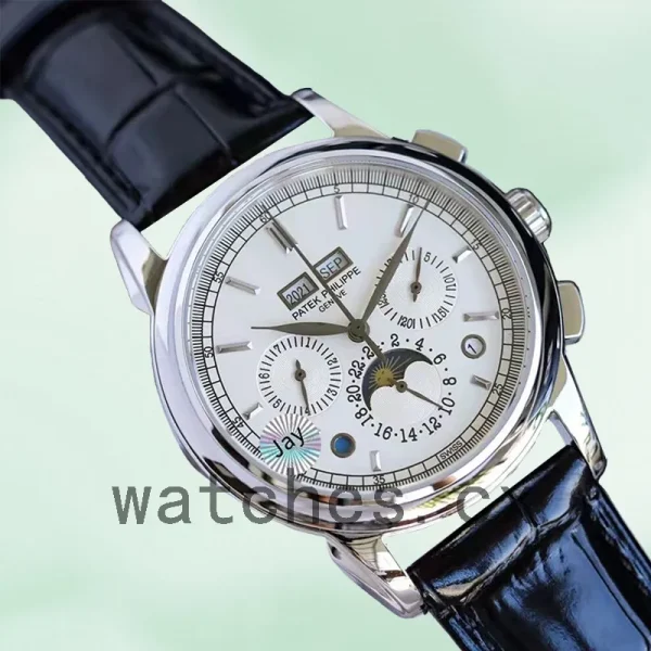 Patek Philippe Grand Complications Men's REF.5970 40mm White Dial Automatic - Image 6