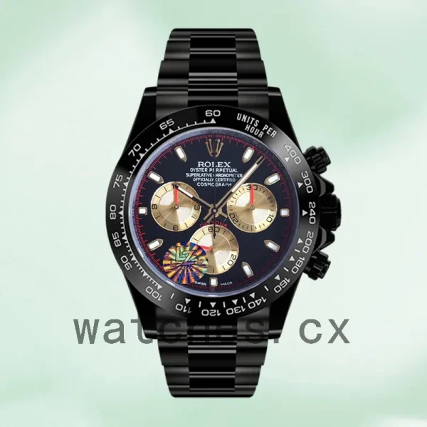 Rolex Daytona Men's 40mm 116500 Black-tone Oyster Bracelet - Image 2