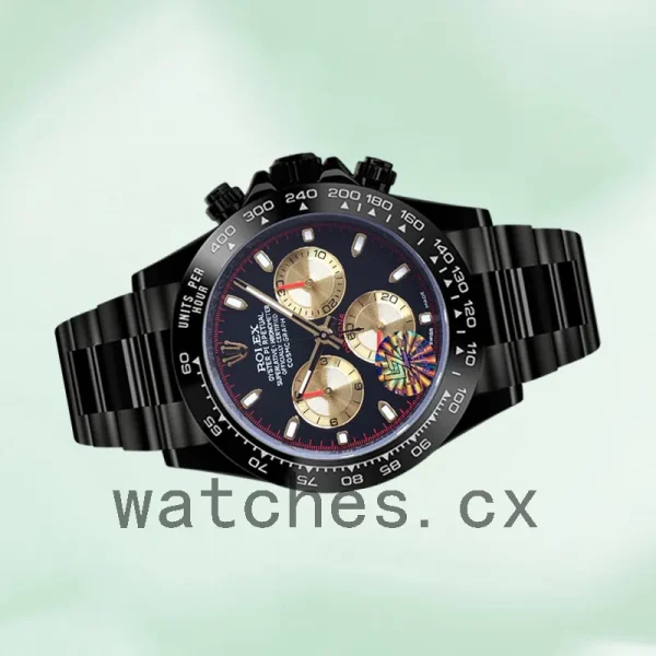 Rolex Daytona Men's 40mm 116500 Black-tone Oyster Bracelet - Image 3