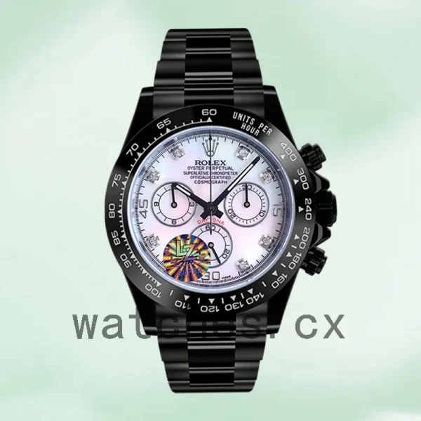 Rolex Daytona 40mm Men's 116500 Black-tone Oyster Bracelet - Image 2