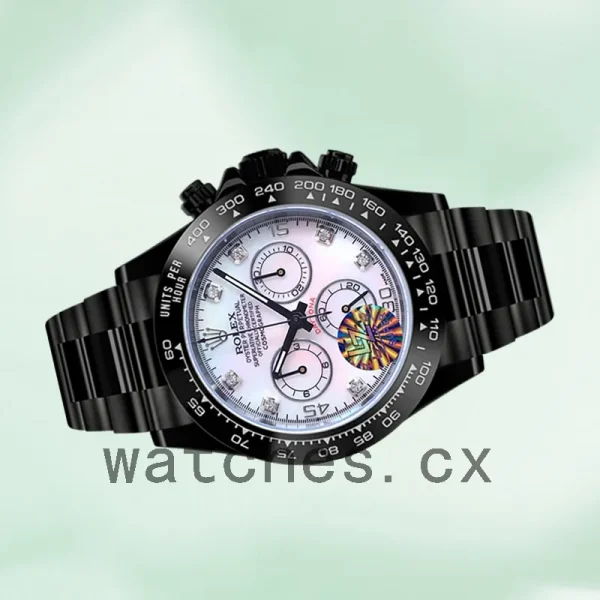 Rolex Daytona 40mm Men's 116500 Black-tone Oyster Bracelet - Image 3