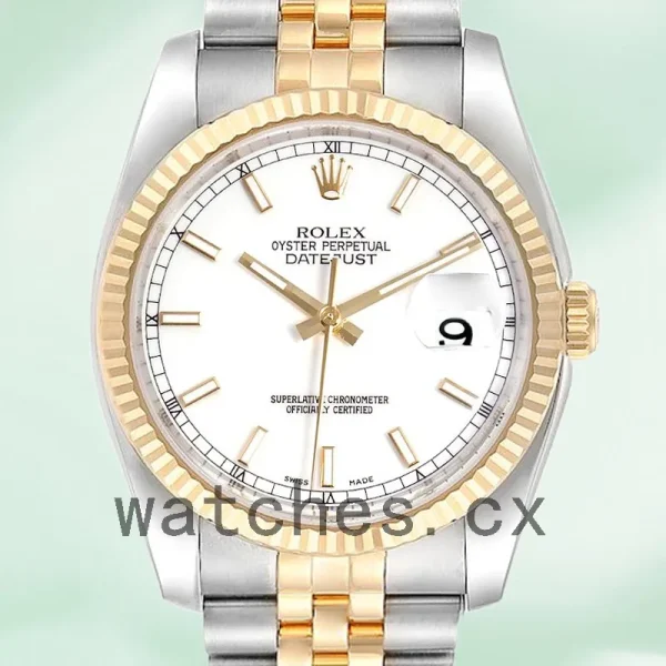 Rolex Datejust 116233 Men's 36mm Silver-tone Automatic