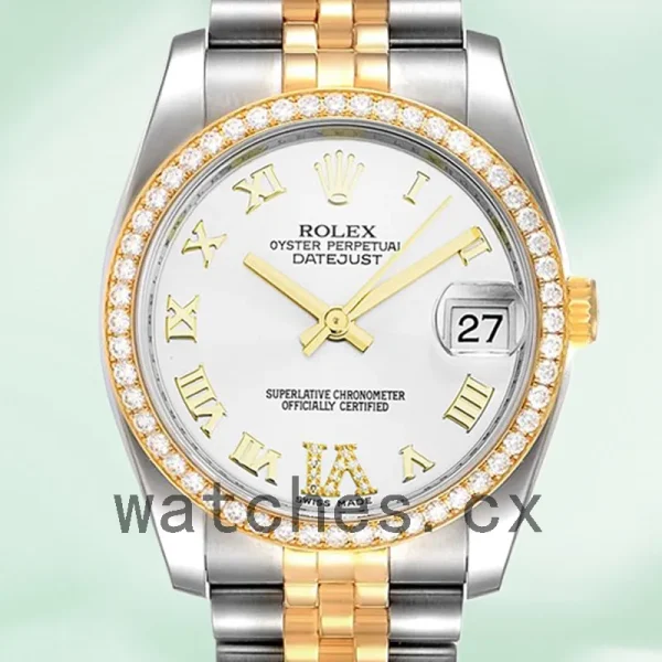 Rolex Datejust 116243 Men's 36mm Automatic Silver-tone