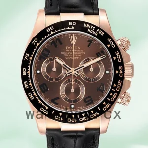 Rolex Daytona 116515 40mm Men's Rose Gold-tone Brown Dial