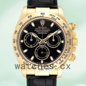 Rolex Daytona Men's 40mm 116518 Black Dial Automatic