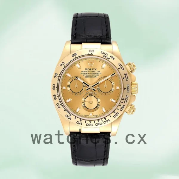 Rolex Daytona Men's 116518 40mm Champagne Dial Automatic - Image 2