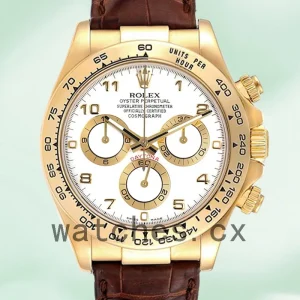 Rolex Daytona 116518 40mm Men's Automatic White Dial