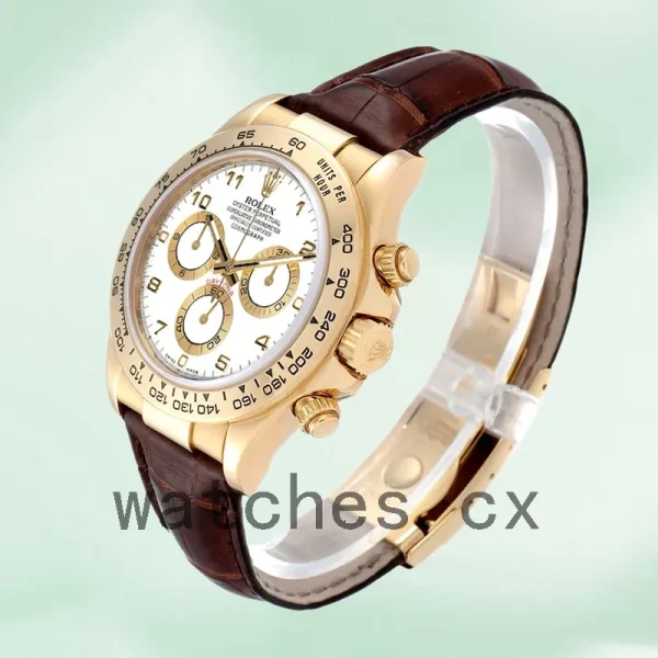 Rolex Daytona 116518 40mm Men's Automatic White Dial - Image 3