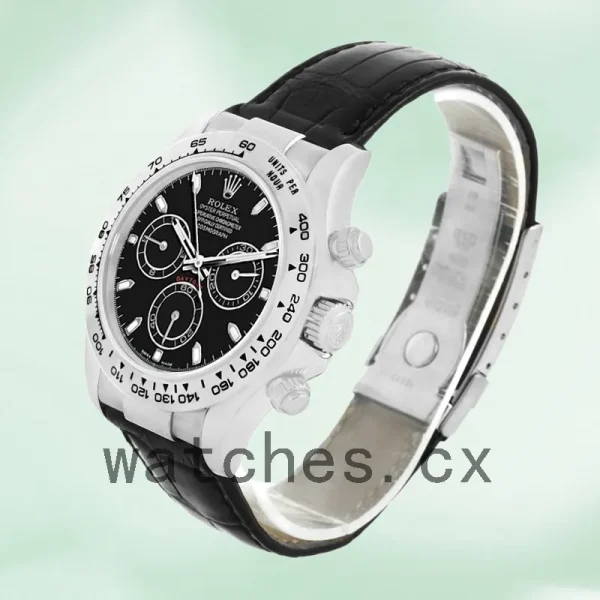 Rolex Daytona 116519 40mm Men's Black Dial Silver-tone - Image 3
