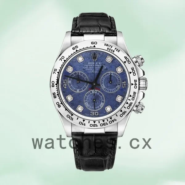 Rolex Daytona 40mm 116519 Men's Blue Dial - Image 2